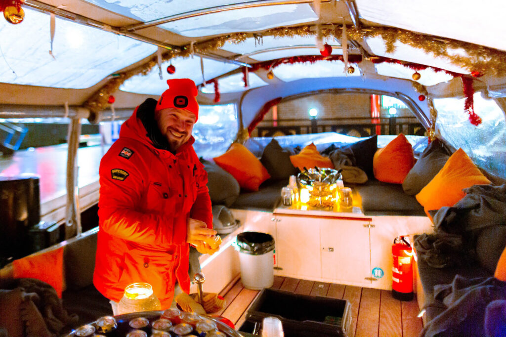 Amsterdam Light Festival Christmas boat tour